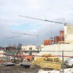 Samoskladací žeriav Cattaneo - výstavba futbalového štadióna v Trenčíne | TOP CRANES