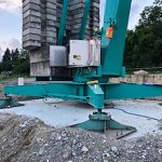 Stavebný žeriav Cattaneo CM75S4 - výstavba projektu Panoráma v Košiciach | TOP CRANES