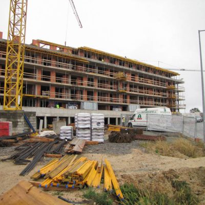 Stavebný žeriav Cattaneo CM75S4 - výstavba projektu Panoráma v Košiciach | TOP CRANES