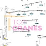 Stavebný žeriav Cattaneo CM 74S4 - zaťaženie výšky | TOP CRANES